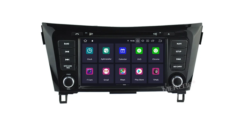 MEKEDE 8core 4G ram 64G rom HD экран автомобиля радио Android9.0 для Nissan qashqai X-Trail- gps навигатор dvd плеер