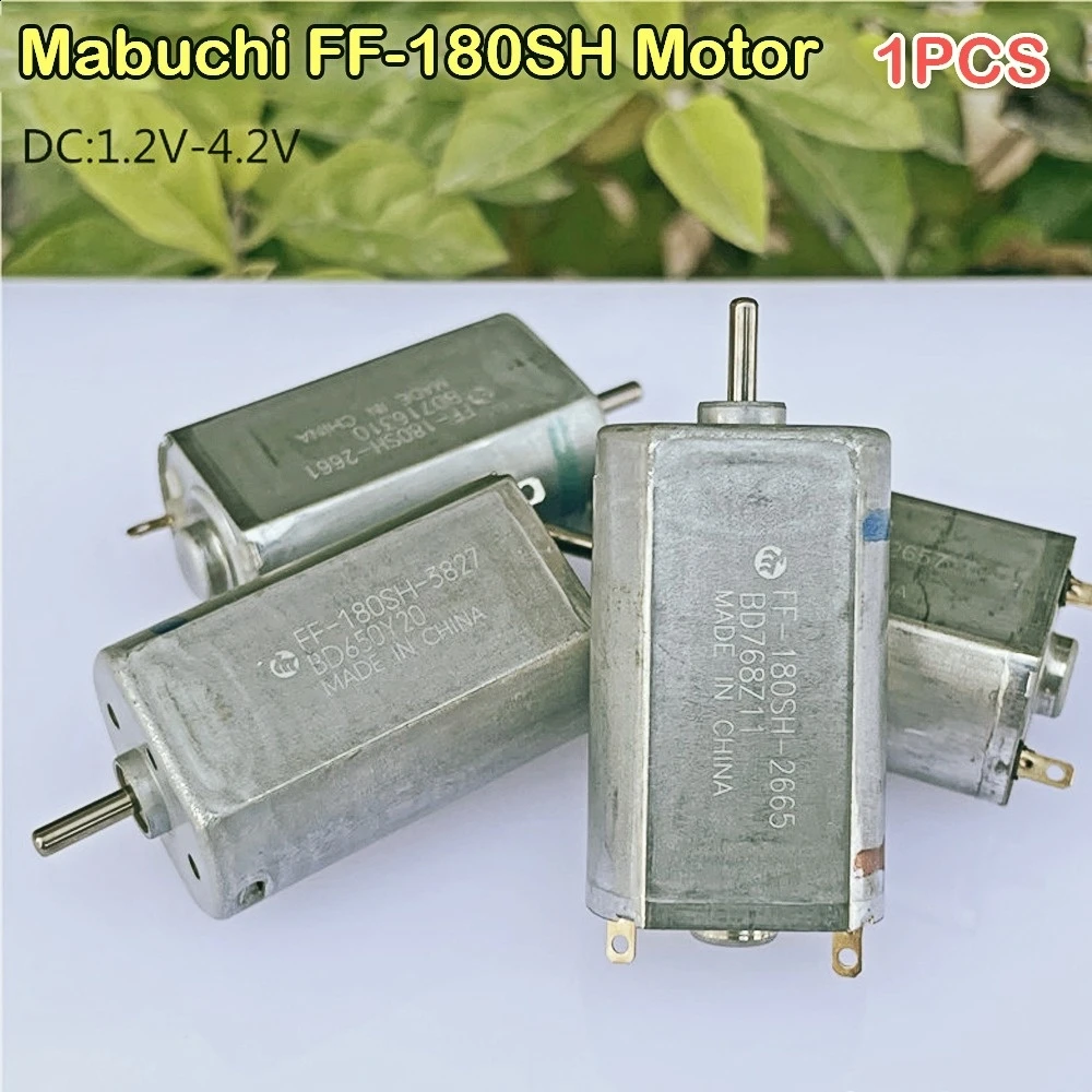 1PCS MABUCHI High Speed FF-180SH-3827/2657/2665/2661 Motor DC 1.2V-4.2V 3V 22000RPM 180 Precious Metal Brush for Shaver | Обустройство