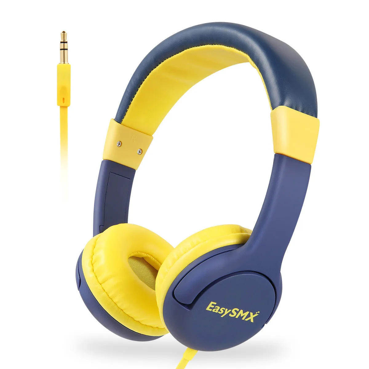 Children Kids Headphones Limited Volume 85dB Headsets for Study PC iPad Phone Game Listen Music Over Ear Lightweight Headband