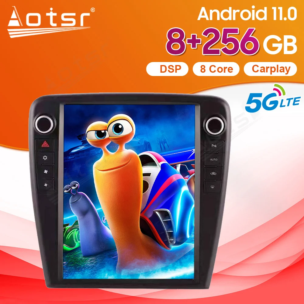 

256G Carplay Multimedia Stereo Android 11 Player For Jaguar XJ XJL 2010 2011 2012 2013 2014 2015 2016 2017 2018 Radio Head Unit