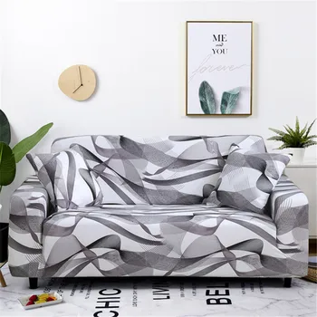 Elastic Sofa Covers for Living Room Sectional Chair Couch Cover Stretch Sofa Slipcovers Home Decor 1/2/3/4-seater Funda Sofa 22