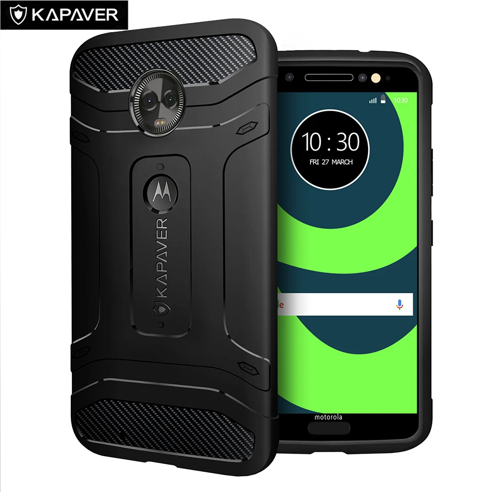 Capaver роскошный Официальный чехол для телефона Moto G6 жесткий прочный твердый