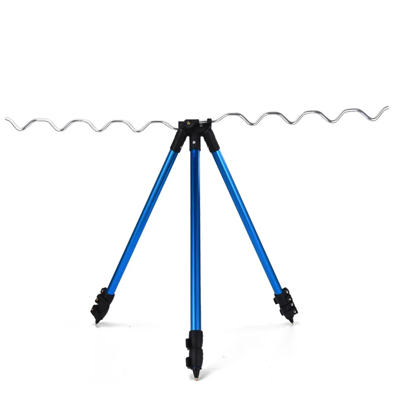 Aluminum Alloy Telescopic Fishing Rods Holder, Portable Collapsible Tripod  Stand, Sea Pole Bracket, 5, 9 Groove - AliExpress