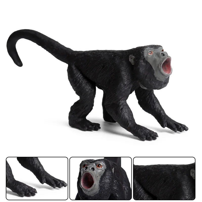 Oenux дикие животные модель моделирование орангутанг шимпанзе Горилла Гиббон обезьяна Фигурки ПВХ Коллекция игрушек подарок