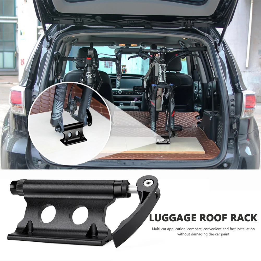 Porte-bagages Arrière Universel Pour Vélo - VTT, Voyage - Métal Noir 40x38.5cm - NEUF