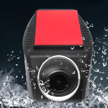

USB Double Lens Recorder Auto Video Waterproof Rear View Car Invisible Anti Fog Dash Cam Night Vision HD Voice Control
