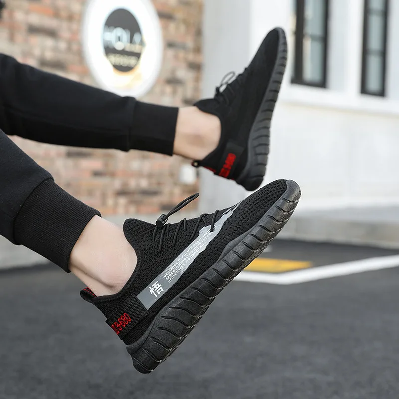 

2019 New Style Spring Korean-style Trend MEN'S SHOES Versatile Sports Casual Men Canvas Skate Shoes Network Hongfei Woven Trendy