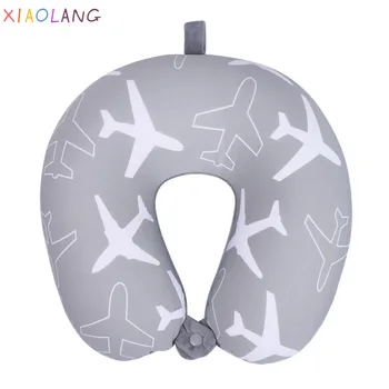 

Bohemia Beach U Pillow Nanoparticles Neck Support Headrest Health Care Cushion Airplane Flight Foam Particles Pillow for Travel