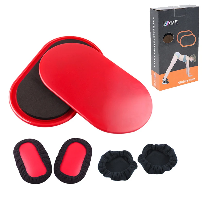 Gliding Discs Slider Fitness Disc Exercise Sliding Plate For Yoga Gym Abdominal Core Training Equipment Abs Butts Legs | Спорт и