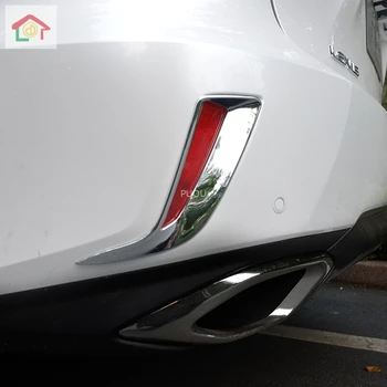 

For Lexus RX 2016 2017 Chrome Rear Fog Light Lamp Cover Trim Molding Tail Foglight Frame Exterior Accessories Car Styling