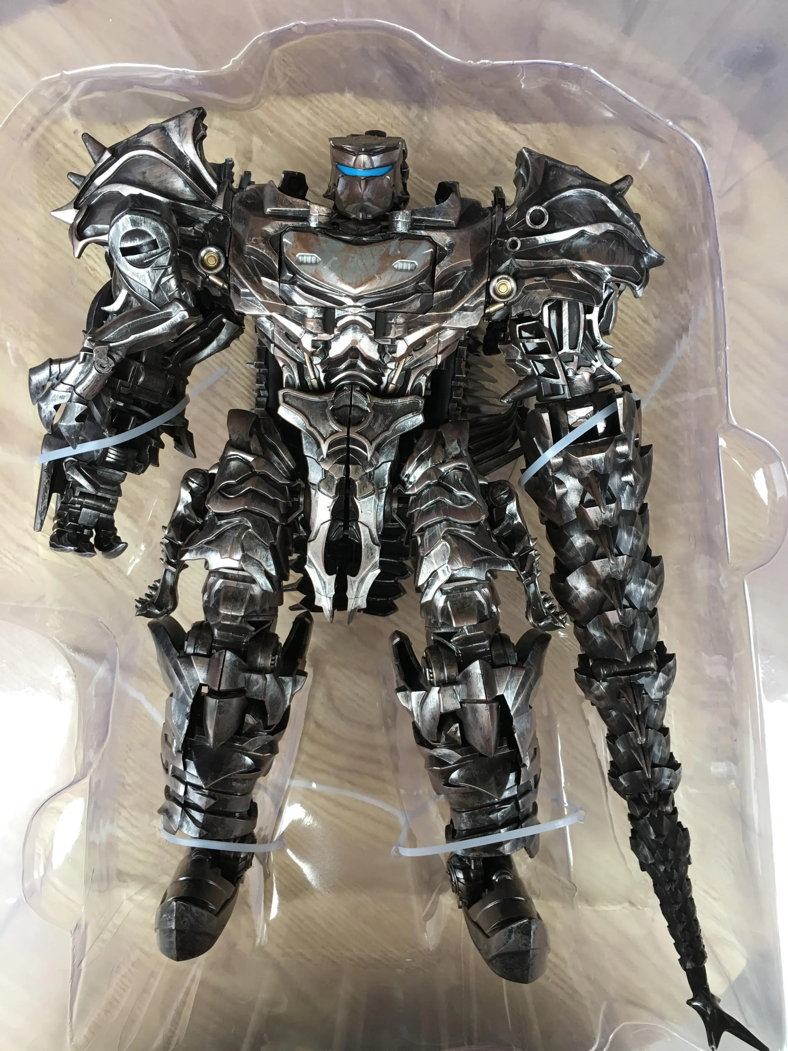 Figura de acción transformable WEIJIANG BMB LS05 Grimlock 38CM Alloy KO Figma Anime Movie Series Dinosaurio Robot deformable LS11