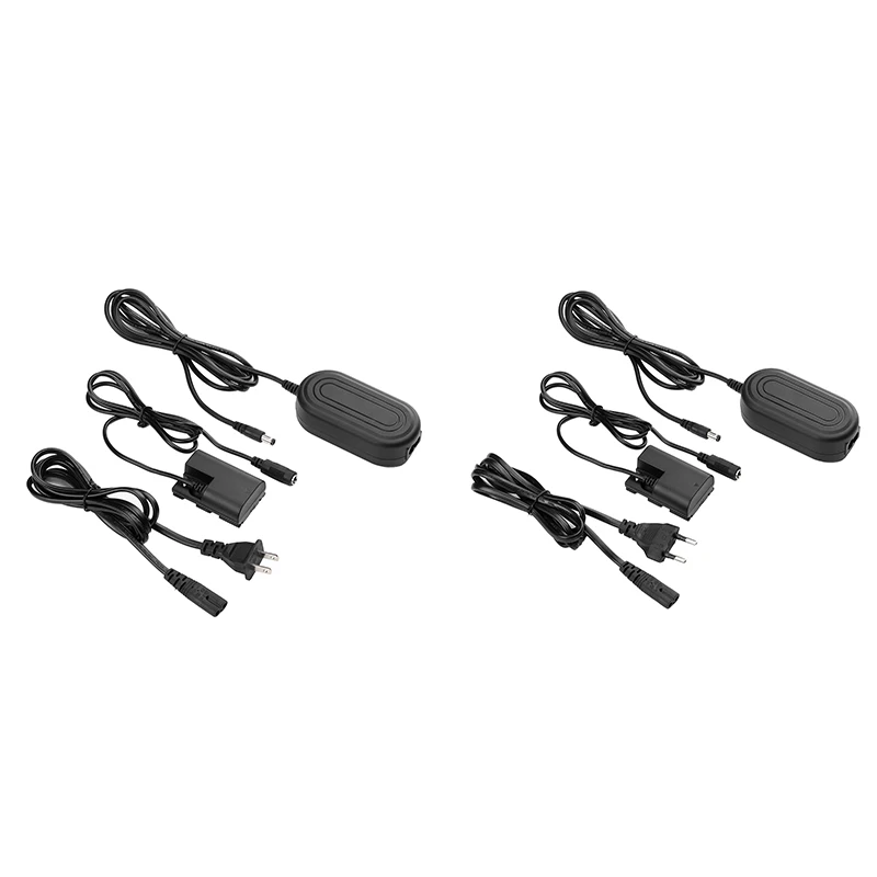 E6 Ac Di Alimentazione Lp-E6 Lp-E6N Dc Accoppiatore Dummy Batteria Adattatore Caricabatterie Per Foto/Videocamera Per Canon Eos 5Ds 5Ds R 5D Mark Ii I