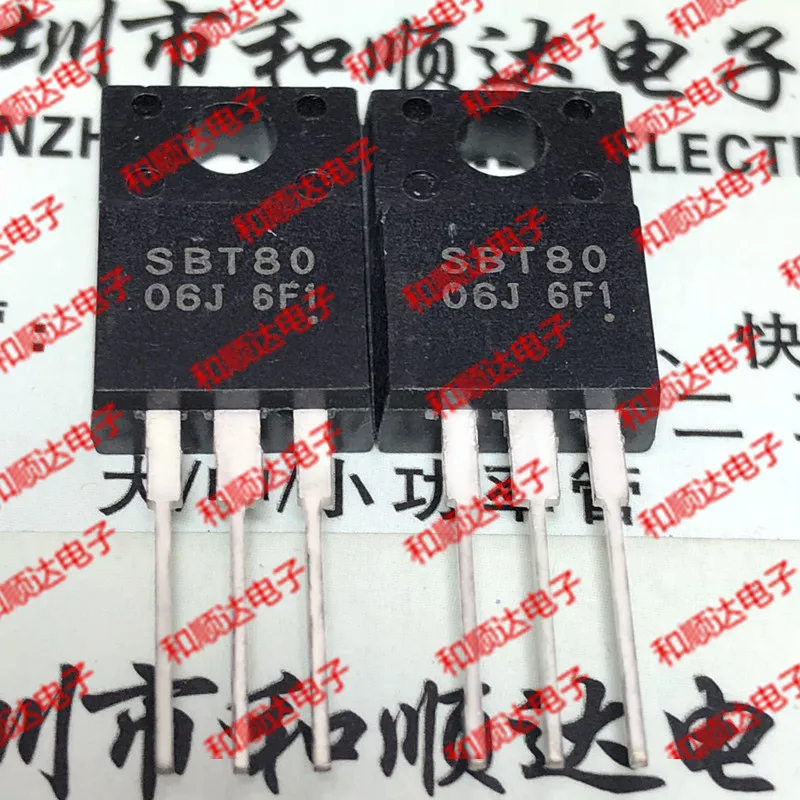 5 предметов в партии, SBT80-06J TO-220F 60V 8A TO220F