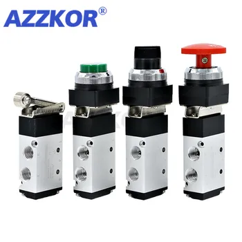 

MSV-522 2 Position 5 Way Pneumatic Air Control Valve Mechanical Air Valve Hand Manual Valves