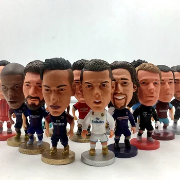 

Dolls C.Ronaldo Neymar Robben Beckham 6.5cm 2.5inch Resin Figurine