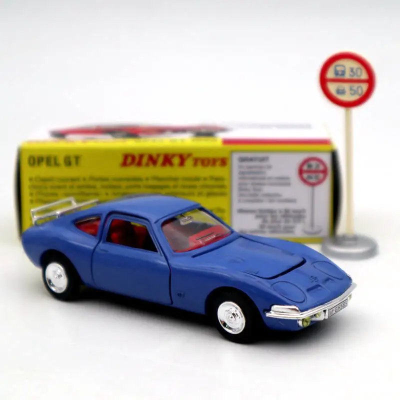 Repro Box Dinky Nr.1421 Opel GT 1900