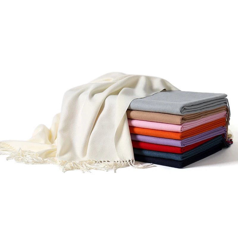 Most Buy DA9PF 20 Color Personalized Solid Tassel For Women Scarf Embroidery Custom Cashmere Winter Lady Girls Shawl Scarf Statement Gift Most Buy DA9PF 20 Color Personalized Solid Tassel For Women Scarf Embroidery Custom Cashmere Winter Lady Girls Shawl Scarf Statement Gift