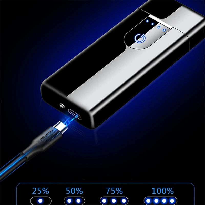 Новейшая прядильная дуговая Зажигалка USB электрическая плазменная Зажигалка Tesla катушка ветрозащитная Электронная зажигалка гаджеты для мужчин подарки