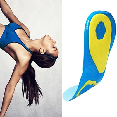 Силиконовые гелевые стельки KOTLIKOFF, амортизирующие, мягкие, удобные стельки, стельки для спортивной обуви, массажные стельки для мужчин и женщин