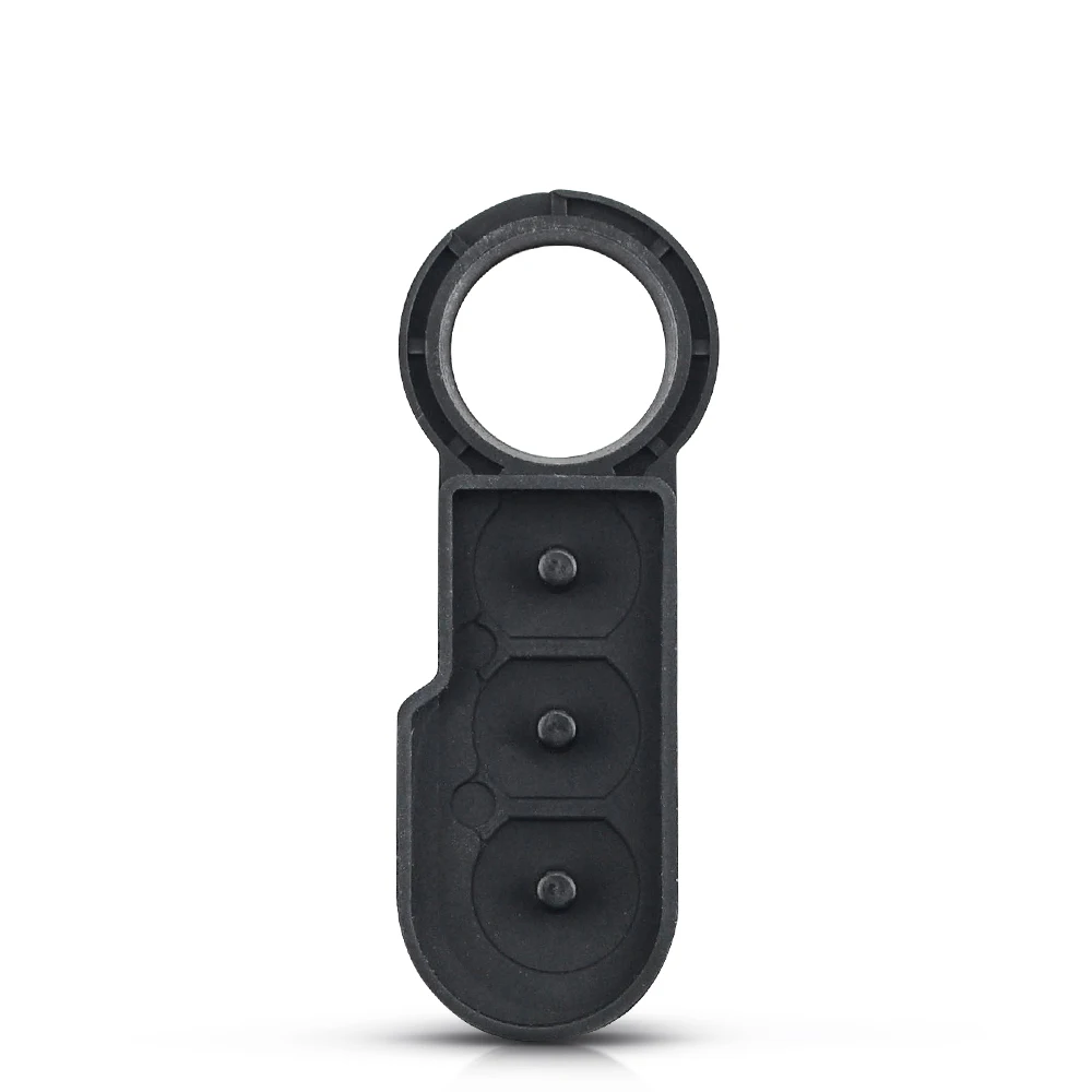 KEYYOU Pad pulsante in gomma chiave a distanza per Fiat 500 Punto Ducato Stilo Panda Abarth Auto Key Pad 3 pulsanti - H7c366236d20d4af6a6e2b59244c47345Z
