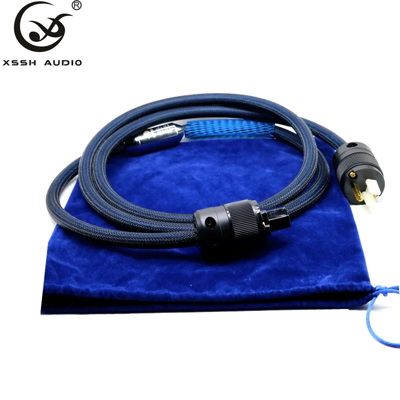 1,5 м 2 м XSSH аудио HIFI SILTECH G7 25th anniversary SPX-800 US IEC AC Шнур питания провод для HiFi DVD усилитель cd-плеера