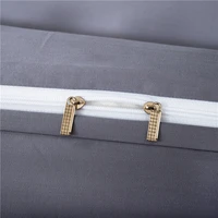 Juste de couette Injathlon Mulberry naturel, housse de literie, simple, double, king size, document solide, housse de couette, 140x200, 220x240 3