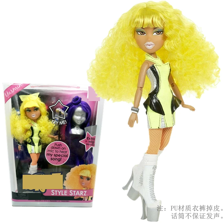 Оригинальная Кукла Bratz наряды starz musica с париком набор игрушка лучший подарок для девочки