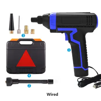 

Intelligent Digital Display Charging Wireless Car Air Pump Portable Tire Pump Inflator Electric LED Smart Car Air Compressor