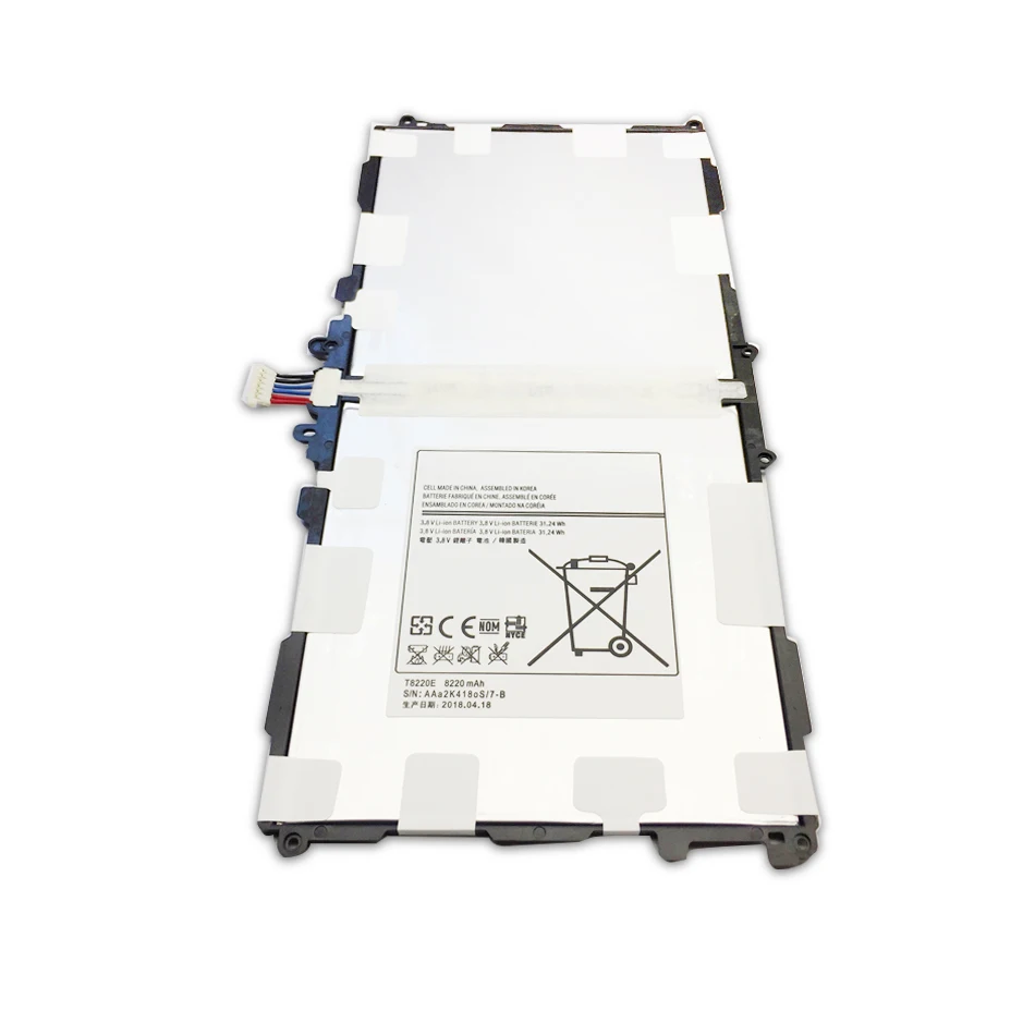Литий-полимерный аккумулятор для планшета samsung GALAXY Note 10,1 SM P600 P601 P605 P607 T520 T525 P602 аккумулятор T8220E T8220C 8200 мАч