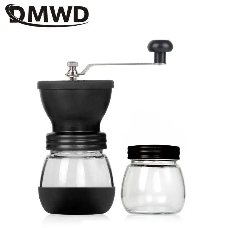 Dmwd Manual Coffee Grinder Coffee Bean Grinding Machine Spice Grains Sesame Grinding Miller With