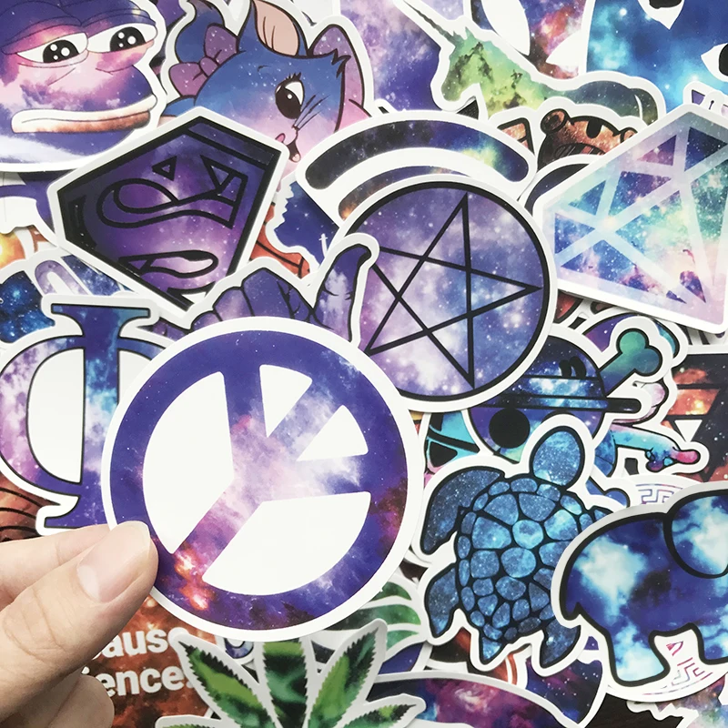 Galaxy sticker 50pcs...