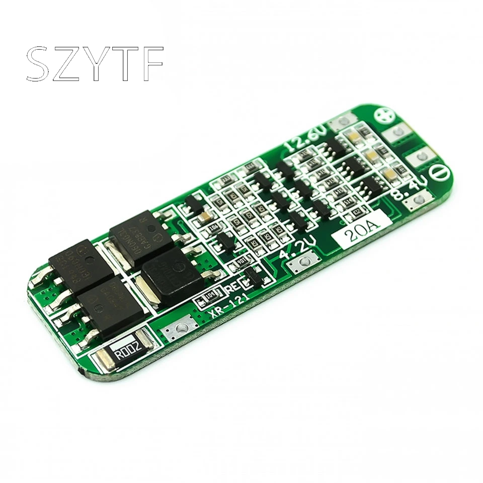 

3 series 11.1V 12V 12.6V 18650 lithium battery protection plate 20A starting current drill