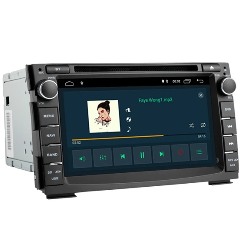 2 Din автомагнитола автомобильный dvd-плеер мультимедиа для Kia Ceed 2010-2012 Venga gps ГЛОНАСС Навигация Аудио Стерео головное устройство видео