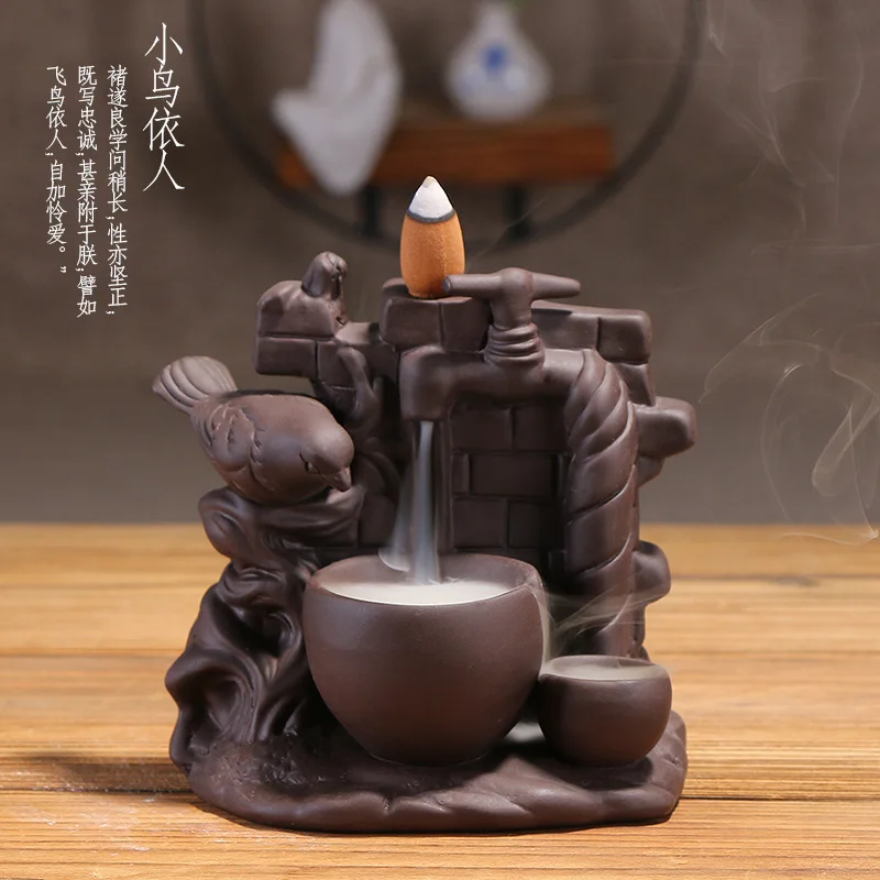 

2019 Sale Encens Incienso Incenso Aromatherapy Sandalwood Furnace Sand Faucet Cigarette Backflow Crafts Factory Direct Sales