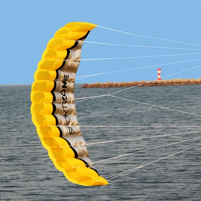 Sling Shot Sport Zone Two-line Soft Stunt Kite With 2 PCS 30 Meters Rope  Water Sports Surfing Equipment New - AliExpress