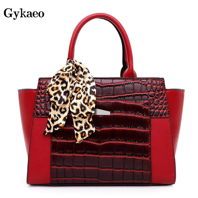 

Gykaeo Luxury Handbags Women Bags Designer Fashion Tote Bag Ladies Soft Leather Large Capacity Shoulder Bags for Women Handbag