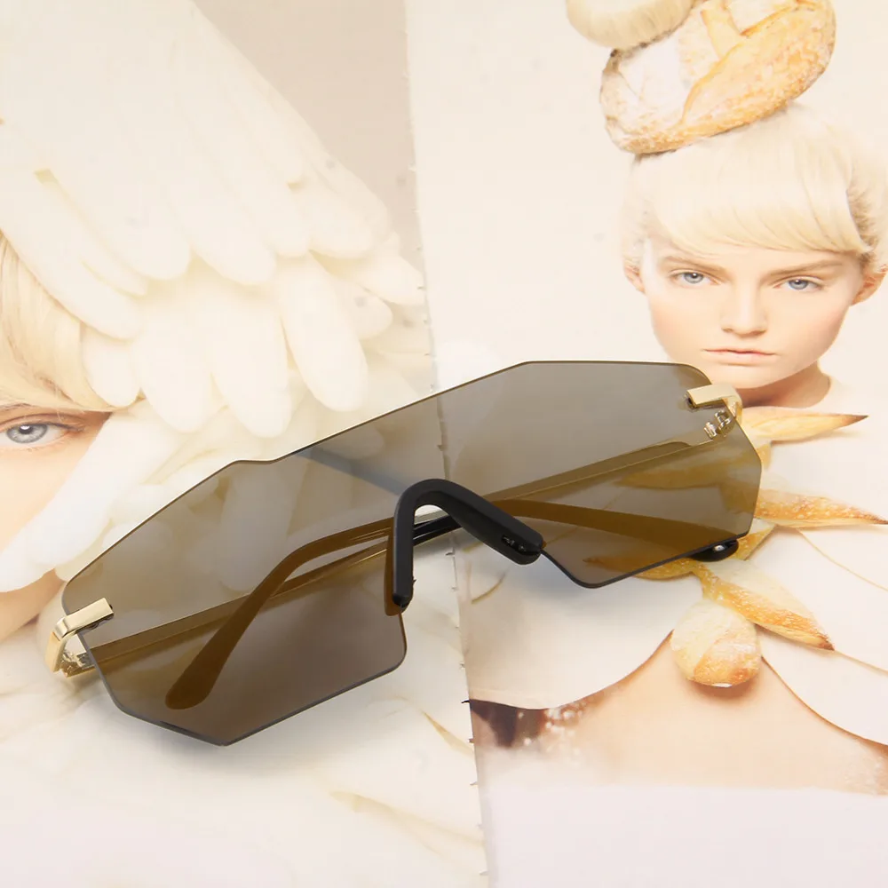 Унисекс винтажные мужские и женские многоугольные солнцезащитные очки металлическая оправа PC линзы UV400 защита Супер крутые модные очки солнцезащитные очки