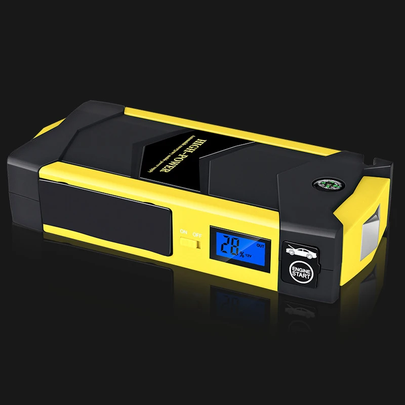  12V Car Jump Starter Starting Device Battery 20000mAh Power Bank for Phones Portable Charger Auto C