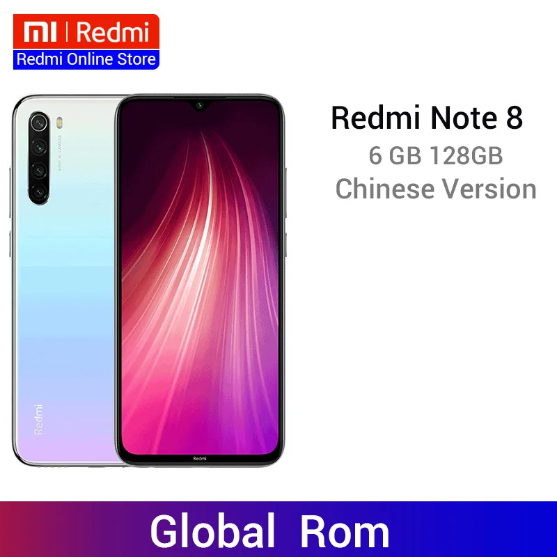 Xiaomi Redmi Note 8 смартфон с 5 5-дюймовым дисплеем восьмиядерным процессором Snapdragon 665 ОЗУ