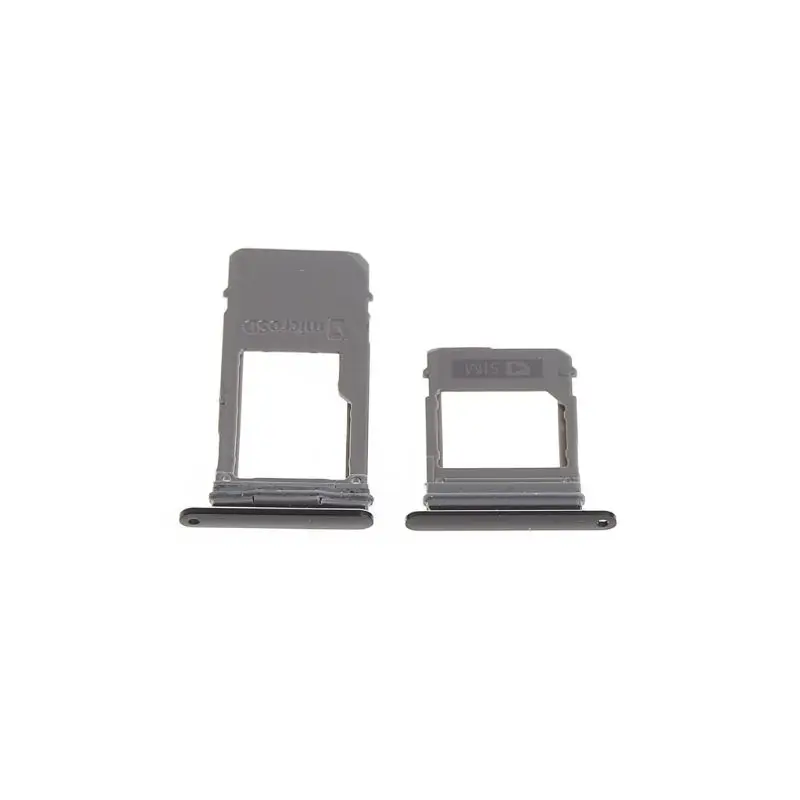 1-BK Задний лоток для sim-карт A5 A7 для samsung Galaxy A520 A720, слот для sd-карты, адаптер, одна двойная версия - Цвет: 1-BK