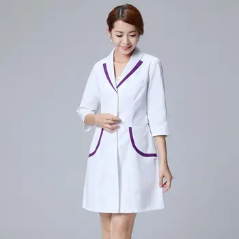 

2020 Summer Nurse Medical Uniforms Dental Hospital Fashionable Design Slim Fitness Scrubs Salon Female Nurse Uniform