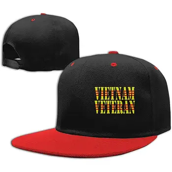 

Yellow Vietnam Veteran Flag Unisex Contrast Color Hip Hop Baseball Cap