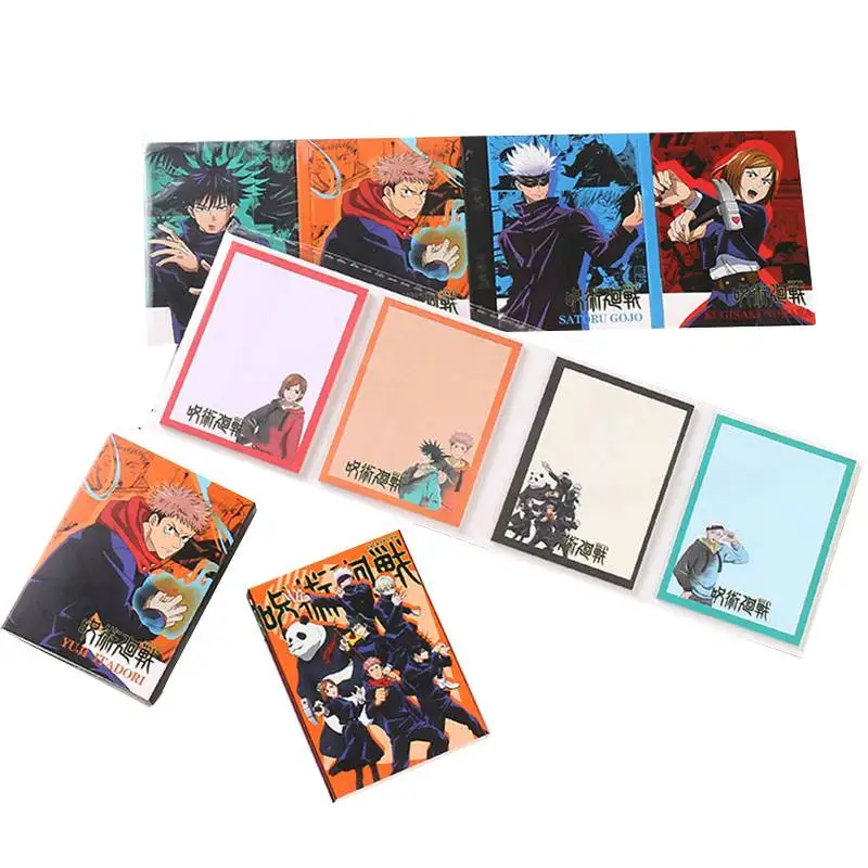 NewJujutsuKaisenMemoPadAnimePaperStickyNotesWritiingPadsFor