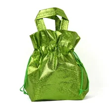 Ламинированная Сумка-шопер, экологически чистая Нетканая сумка, балочный карман, точечная сумочка