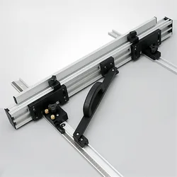 Système de clôture de scie de Table, ensemble d'outils pour le travail du bois, clôture en alliage d'aluminium de 800/1000mm pour Machine à graver 