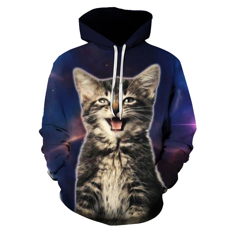  New kitty 3D Hoodies Women/Men Hoody Long Sleeve Trendy Style Hooded Sweatshirts Casual Streetwear 