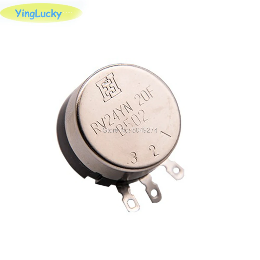 Yinglucky 5 шт./лот RV24YN 20F 5K Круглый потенциометр гоночного колеса аркадного