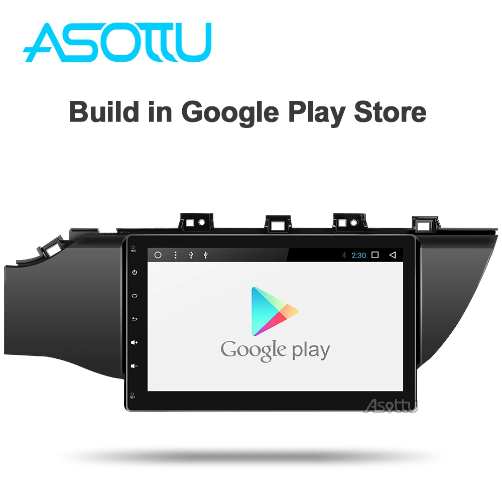 Автомагнитола Asottu KI603 android 9 0 PX6 dvd gps навигация для Kia rio 4 2016 2017 2018