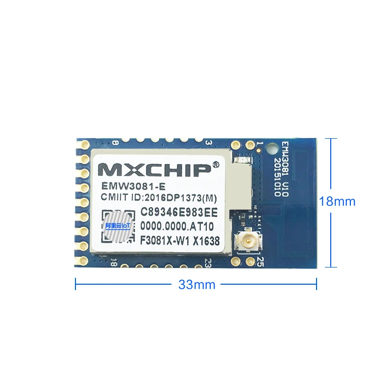 IoT EMW3081 Ali умный модуль wifi к последовательному модулю Прозрачная передача ARMM3 ядро облачного сервиса