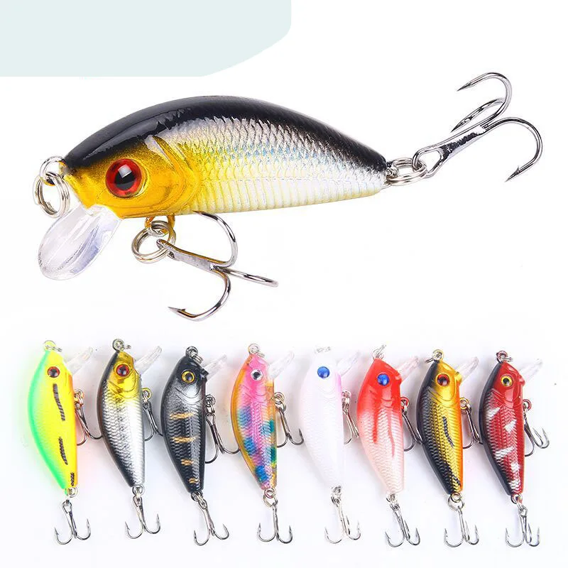 

Fishing Soft Lures 5cm 4.2g Crank Bait Fishing Lure Artificial Crank Hard Bait Topwater Minnow Fishing Wobblers Japan Fish Lures